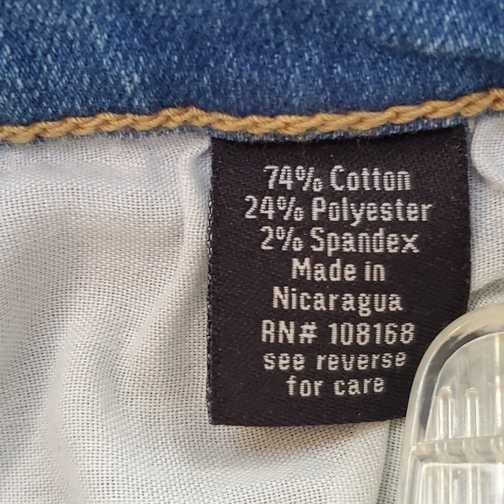 New With Tags Mens RSQ Slim Straight Blue Jeans Denim Vintage Flex Size 29x30 - Picture 7 of 12